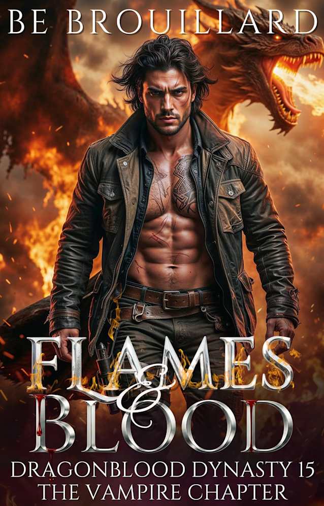 Flames and Blood: A Vampire Dragon Shifter Paranormal Romance (Dragonblood Dynasty Book 15)