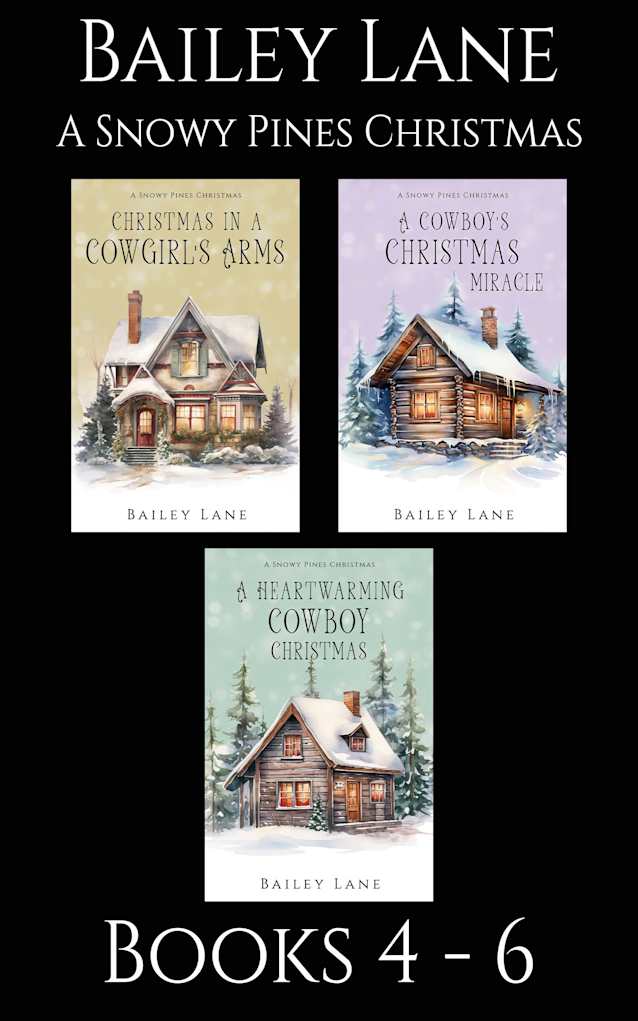 A Snowy Pines Christmas Books 4 - 6 (A Snowy Pines Christmas Box Sets Book 2)