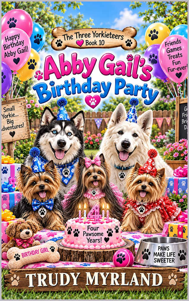 Abby Gail’s Birthday Party (The Three Yorkieteers Book 10)