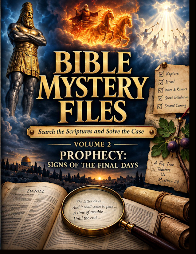 Bible Mystery Files ~ Search the Scriptures and Solve the Case