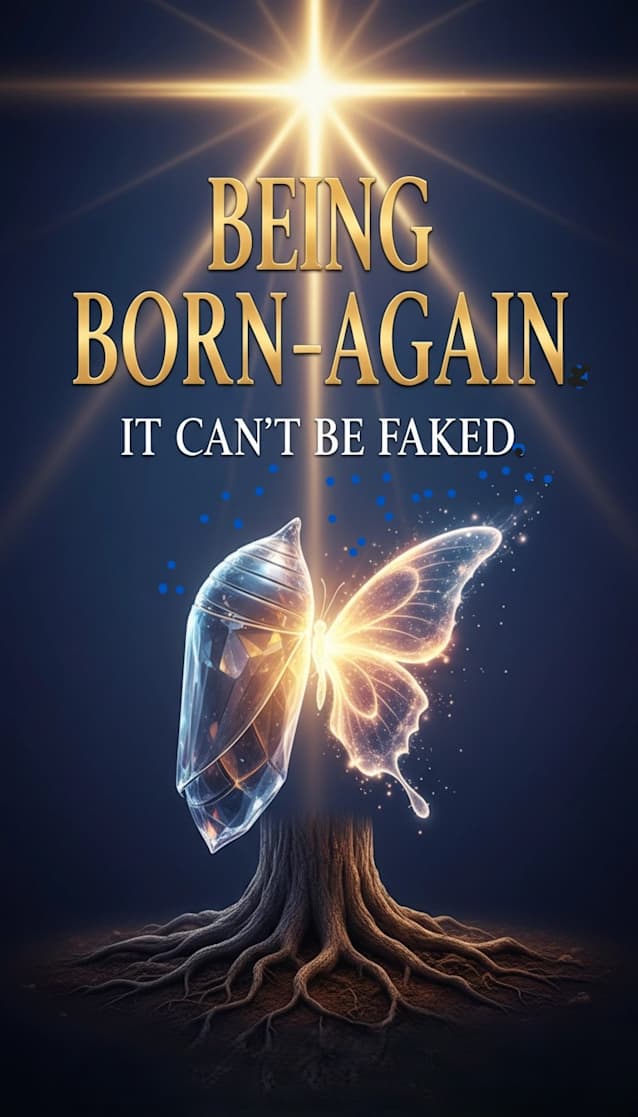 Being Born-Again. It Can't Be Faked