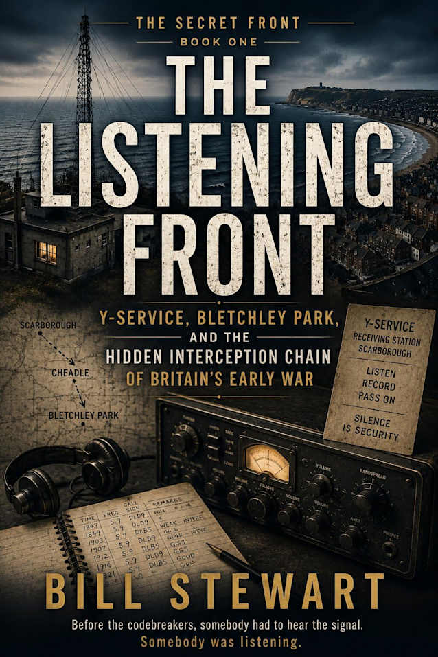 The Listening Front: Y-Service, Bletchley Park, and the Hidden Interception Chain of Britain’s Early War. (The Secret Front Book 1)