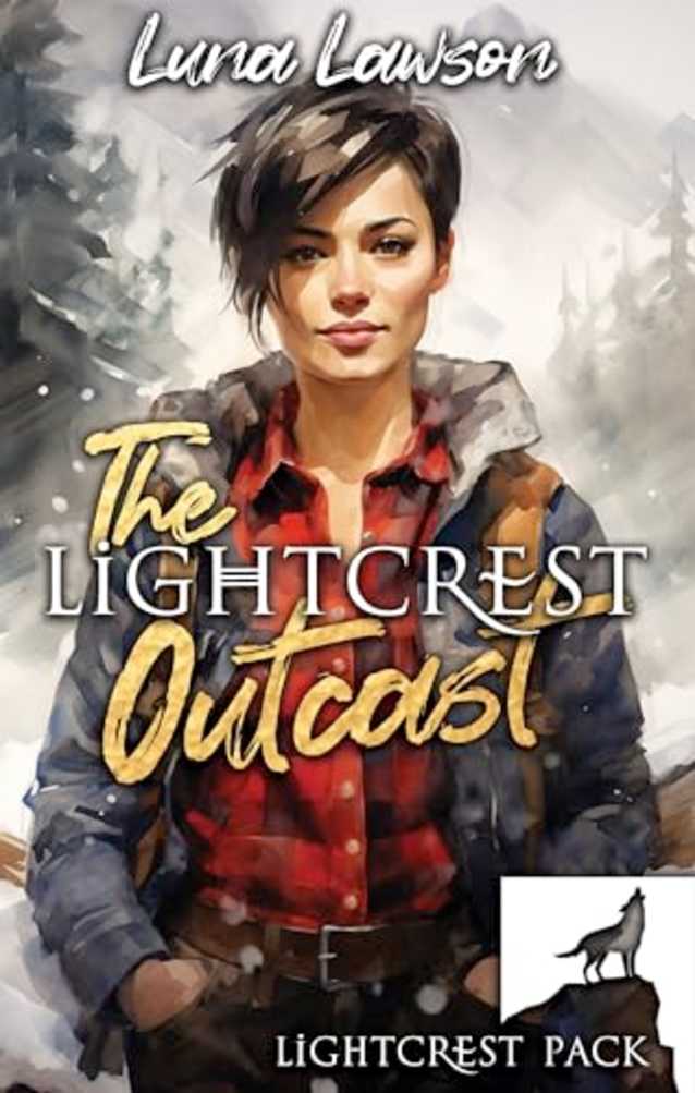 The Lightcrest Outcast: A Paranormal F/F Wolf Shifter Romance (Lightcrest Pack Book 2)