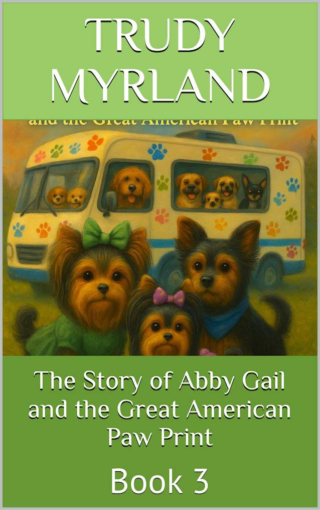 The Story of Abby Gail and the Great American Paw Print: Book 3 (The Yorkie Adventures)