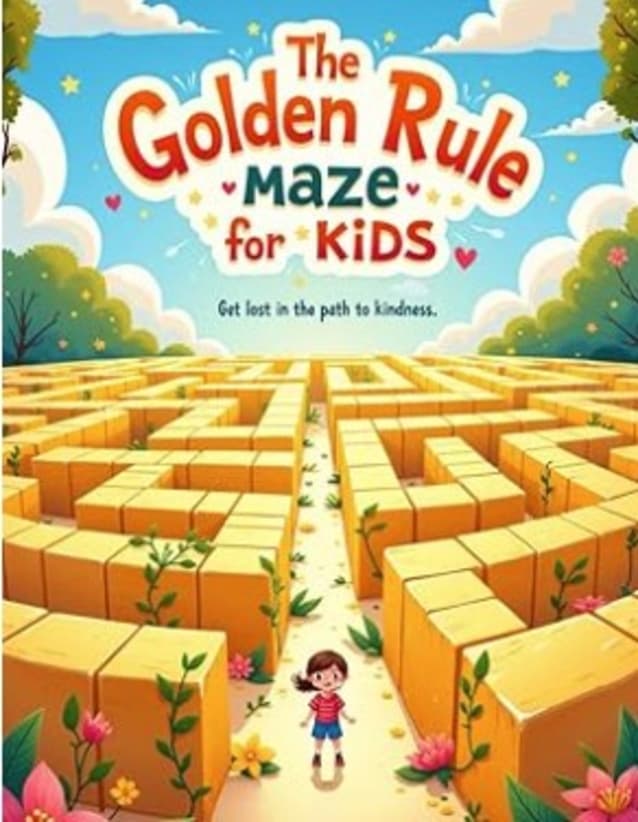 The Golden Rule Maze for Kids - Get Lost in the Path to Kindness Paperback