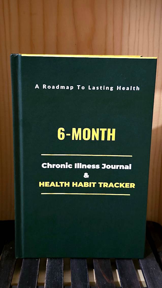 6-Month Chronic Illness Journal & Health Habit Tracker