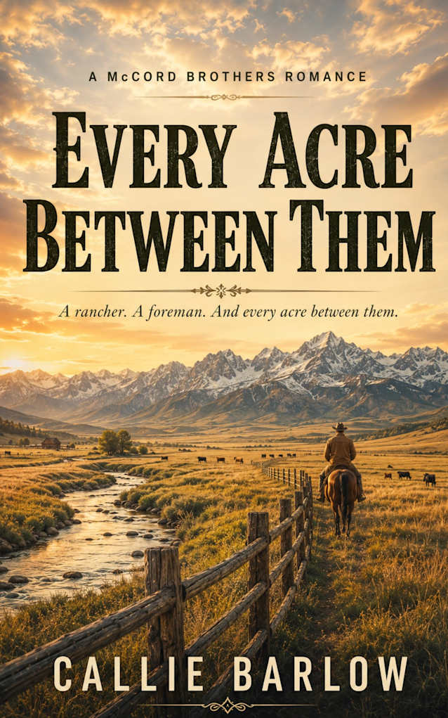 Every Acre Between Them: A Christian Cowboy Romance (The McCord Brothers)