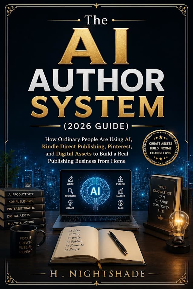 The AI AUTHOR SYSTEM (2026 GUIDE): How Ordinary People Are Using AI, Kindle Direct Publishing, Pinterest, and Digital Assets to Build a Real Publishing ... Home (The Problem Solver Series Book 10)