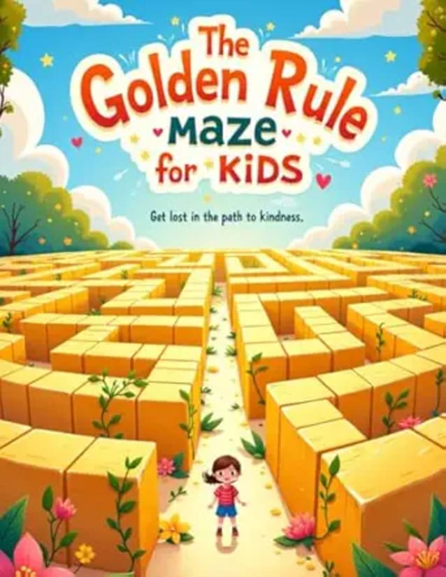The Golden Rule Maze for Kids - Get Lost in the Path to Kindness Paperback