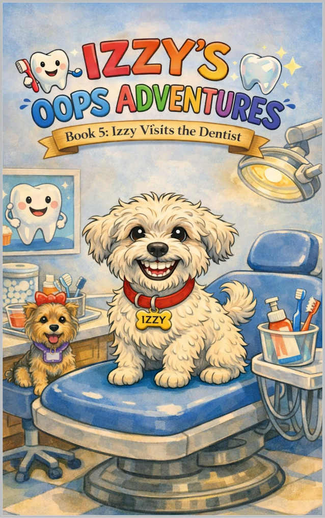 Izzy Visits the Dentist (Izzy the Bichon’s Big Oops! Book 5)