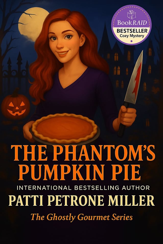 THE PHANTOM’S PUMPKIN PIE: A Halloween Culinary Cozy Mystery Ghostly Chefs, Deadly Recipes & Supernatural Cooking Secrets (THE GHOSTLY GOURMET SERIES)