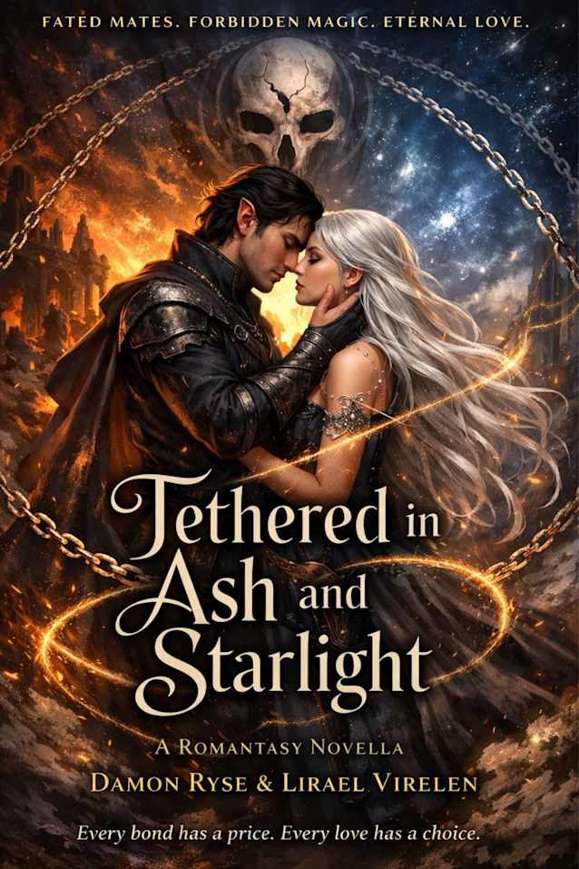 Tethered in Ash and Starlight: Every bond has a price. Every love has a choice. (The Tethered Trilogy Book 1)