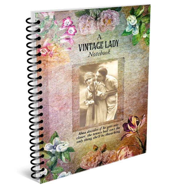 A Vintage Lady Notebook (Alma)