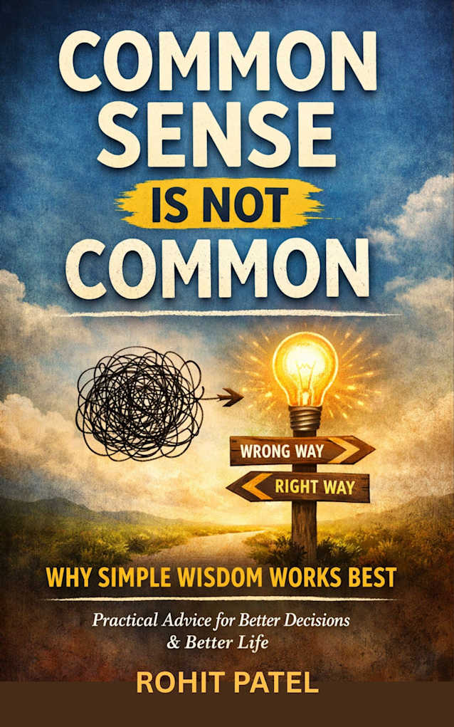 Common Sense Is Not Common: Why Simple Wisdom Works Best. Practical Advice For Better Decisions & Better Life