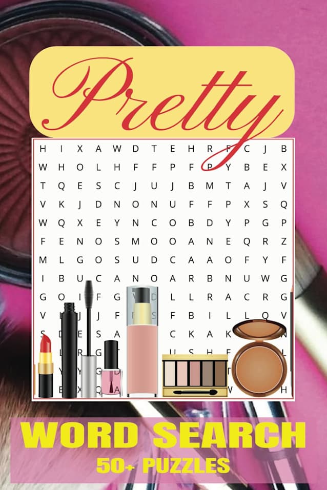 Pretty, Word Search Puzzle Book