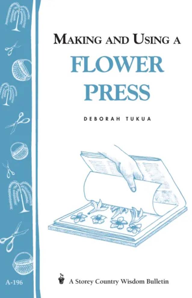 Making and Using A Flower Press