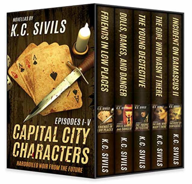 Capital City Characters Box Set Episodes I-V: Hardboiled Noir From The Future