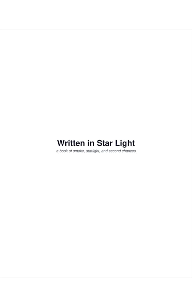 Written in Star Light