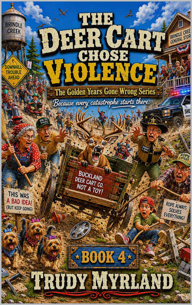The Deer Cart Chose Violence: Book Four (The Golden Years Gone Wrong 4)