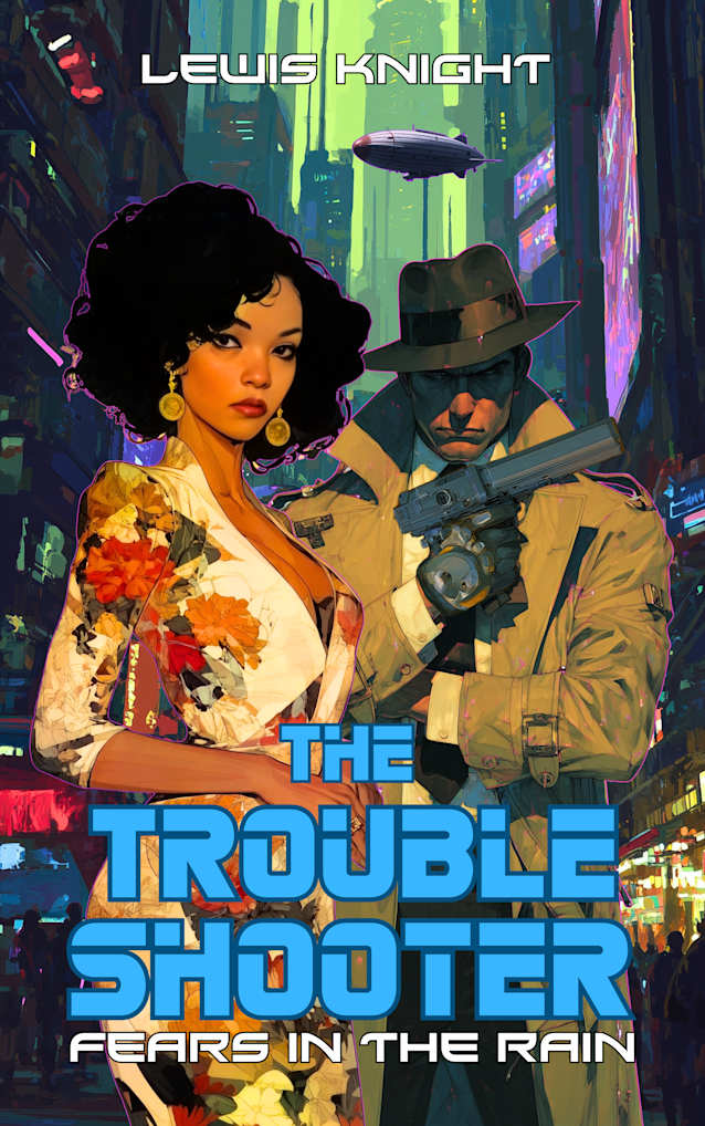 The Troubleshooter: Fears in the Rain: A Dystopian Sci-fi Adventure Noir (New Haven Saga Book 4)