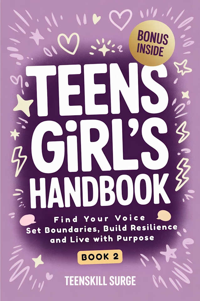 Teen Girl’s Handbook - Book 2: Find Your Voice, Set Boundaries, Build Resilience, and Live with Purpose (TeenSkill Surge Series)