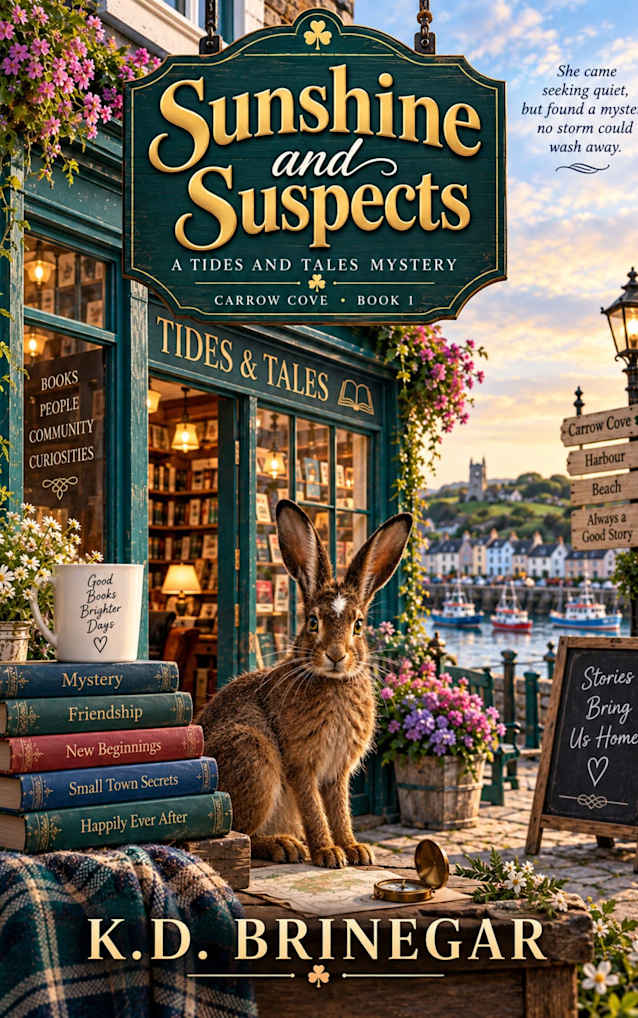 Sunshine and Suspects - Book 1: A Tides and Tales Mystery (Carrow Cove)