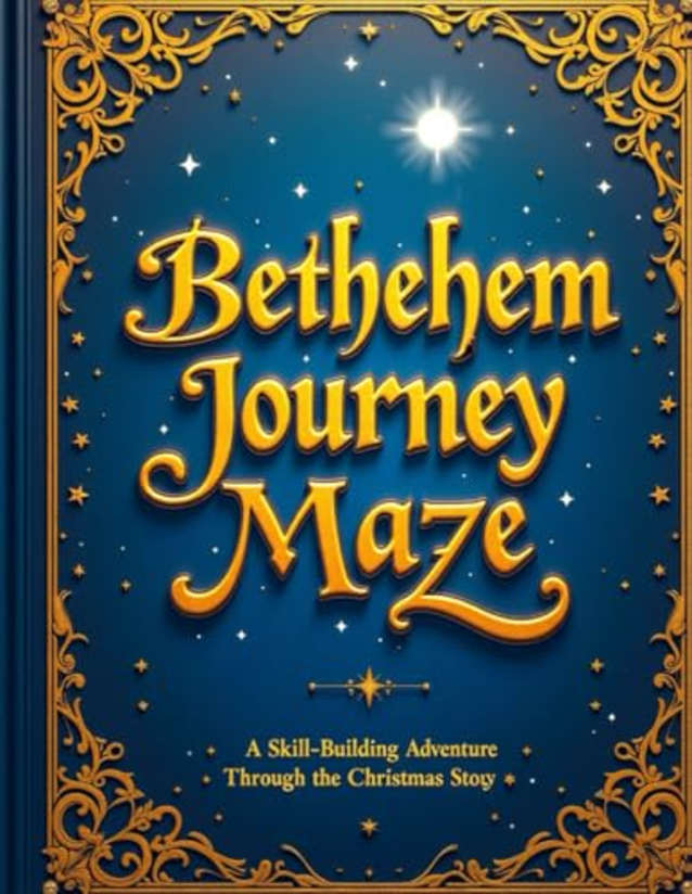 Bethlehem Journey Maze Paperback