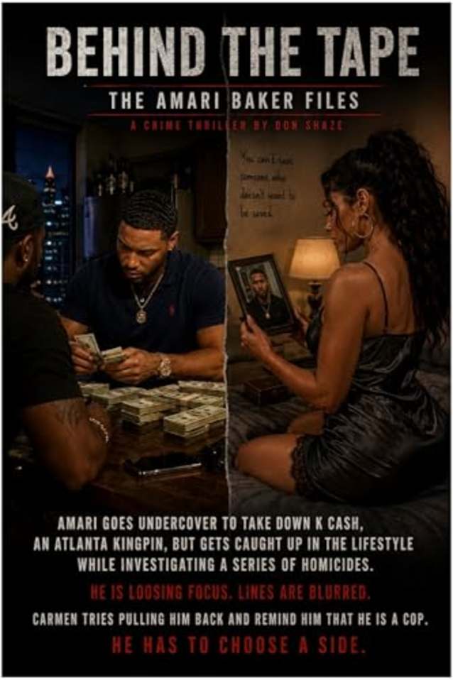 Behind the tape: Blurred lines (The Amari Baker Files Book 1)