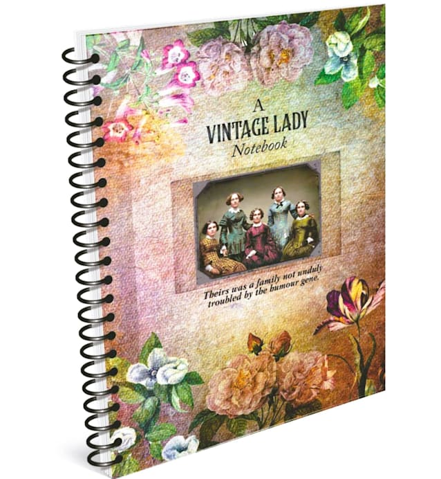 A Vintage Lady NOTEBOOK