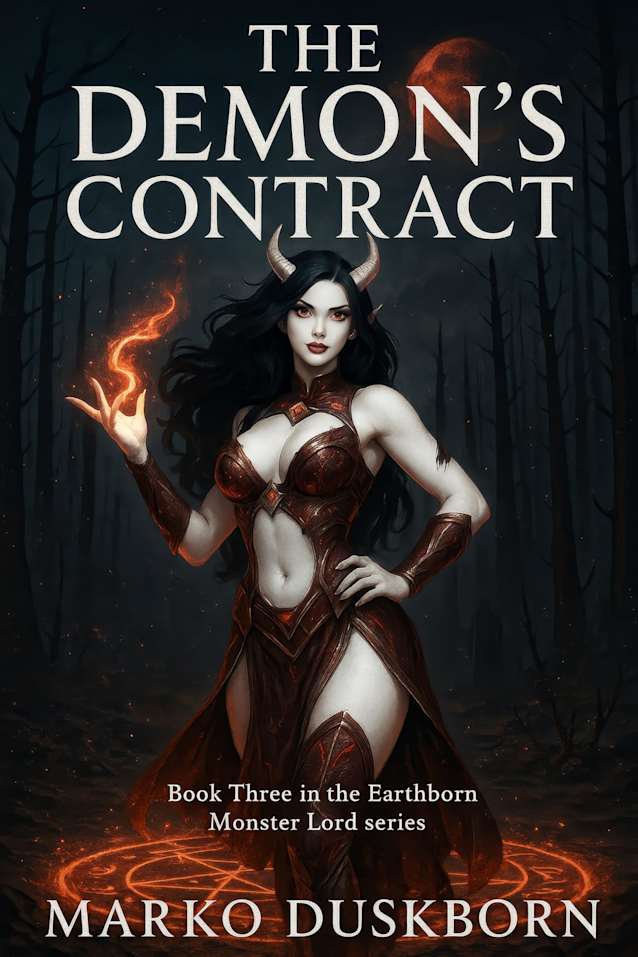 The Demon’s Contract: A LitRPG Harem Fantasy of Love, Loyalty, and Damnation (EARTHBORN MONSTER LORD Book 3)