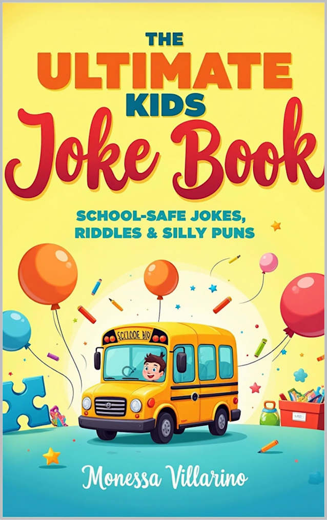 The Ultimate Kids Joke Book : School-Safe Jokes, Riddles & Silly Puns