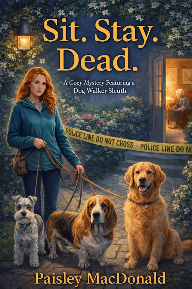 Sit. Stay. Dead.: A Cozy Mystery Featuring a Dog Walker Sleuth