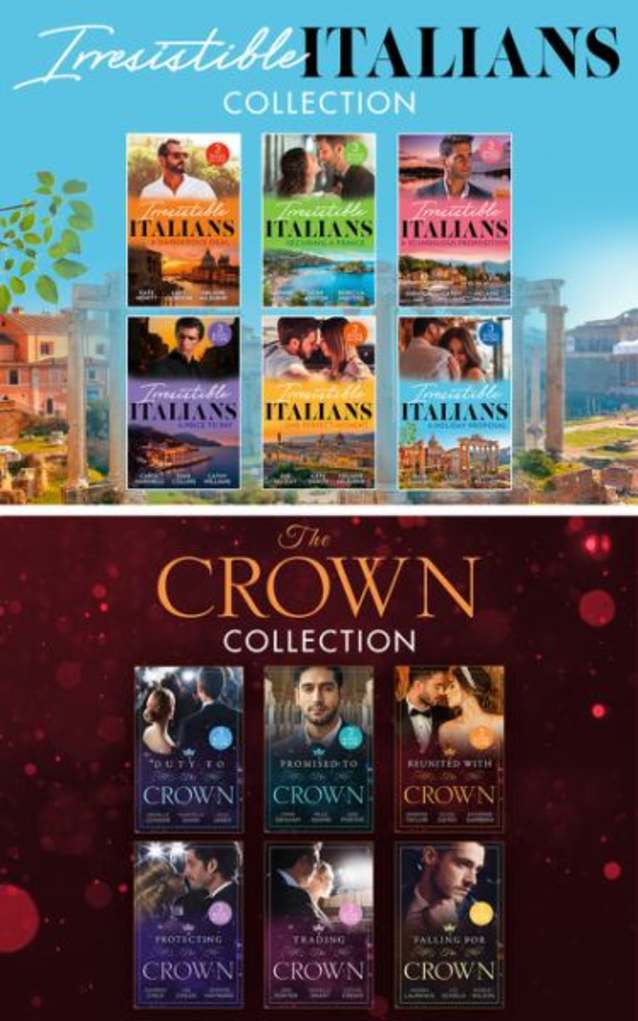 The Irresistible Italians and the Crown Collection - 36 Books In 1