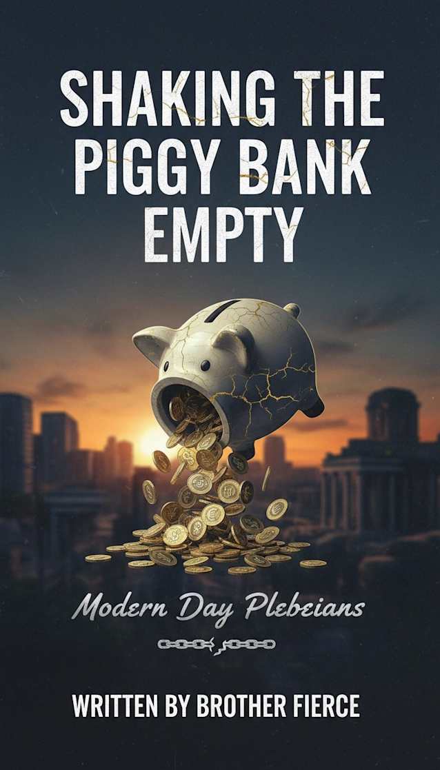 Shaking The Piggy Bank Empty. Modern Day Plebeians 