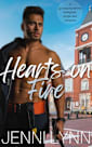 Hearts on Fire: A grumpy/sunshine, firefighter, single dad romance novella (The Knowlton Family Book 1)