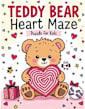 Teddy Bear Heart Maze Puzzle for Kids Paperback – Large Print