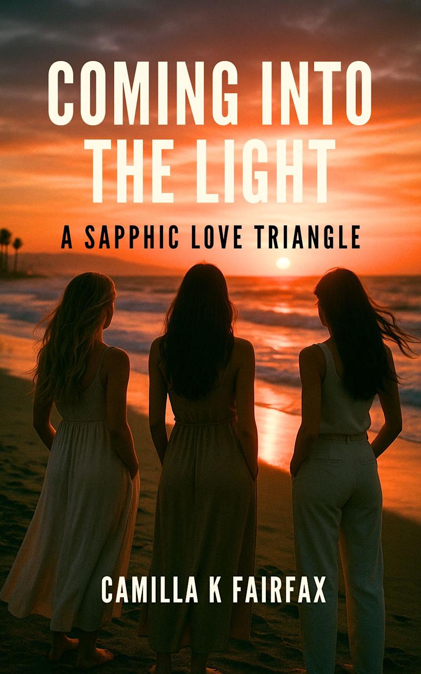 Coming Into The Light: A Spicy Sapphic Love Triangle Romance by Camilla K Fairfax
