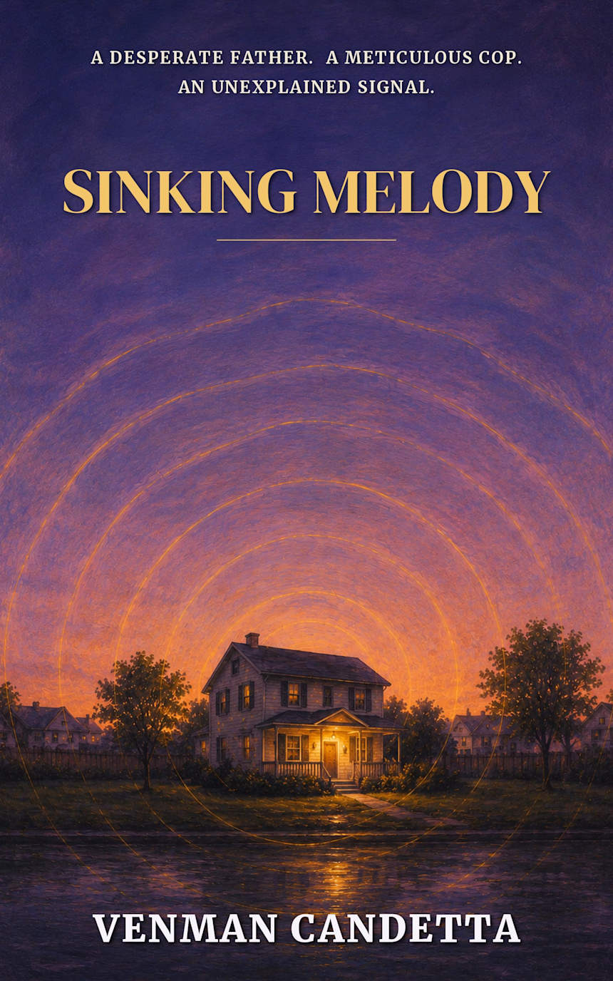 Sinking Melody: A desperate father. A meticulous cop. An unexplained signal. by Venman Candetta