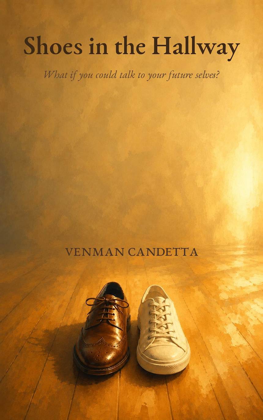 Shoes in the Hallway: What if you could talk to your future selves? by Venman Candetta