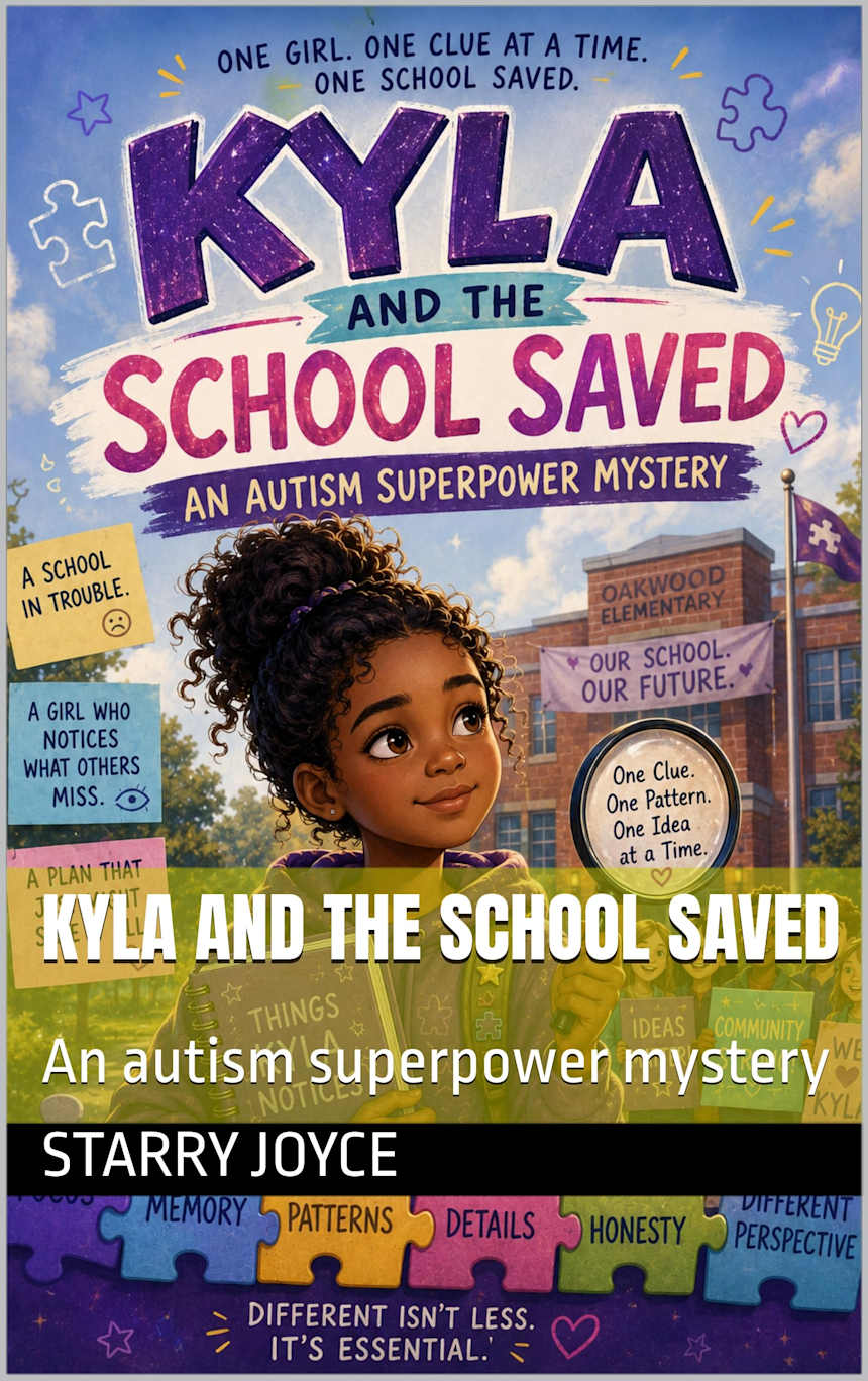 Kyla and the school saved: An autism superpower mystery by Starry Joyce