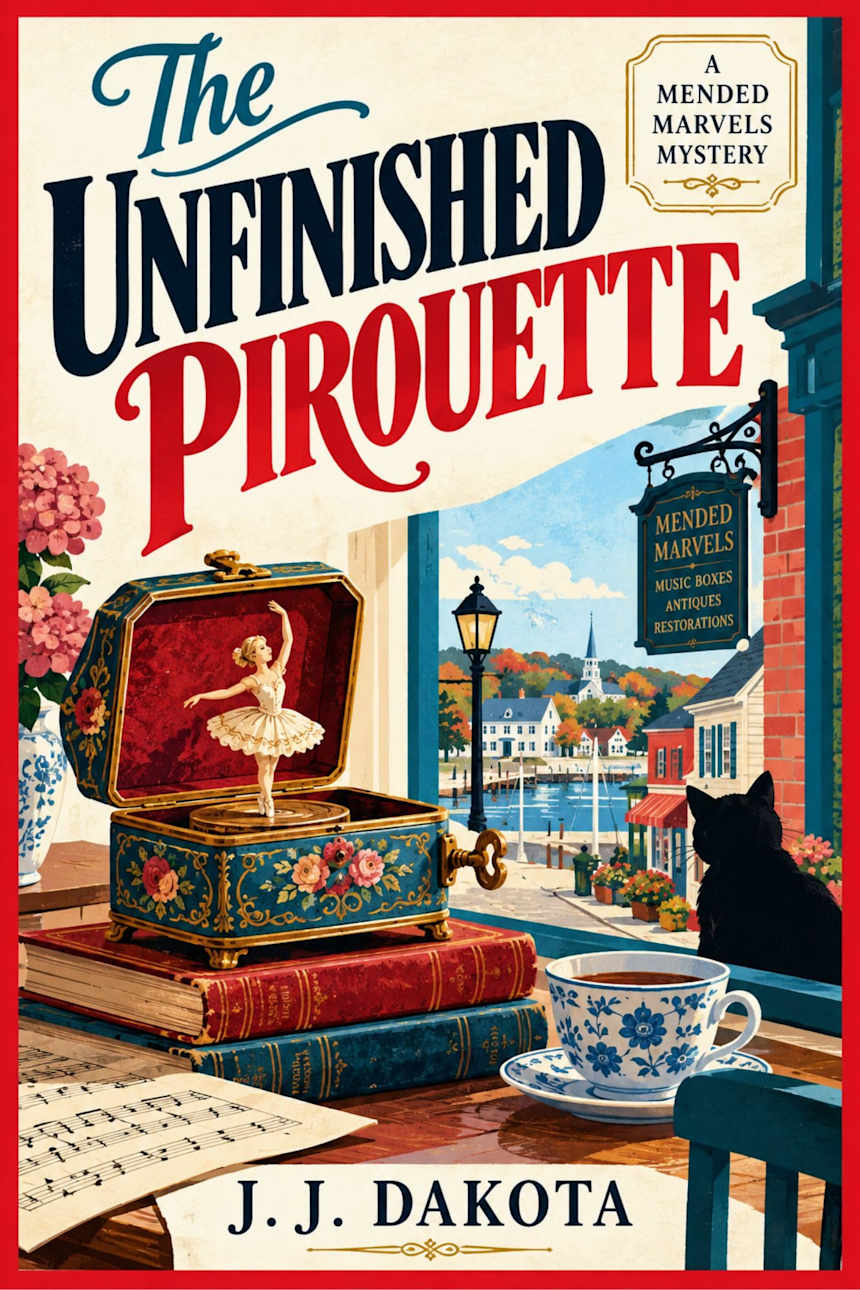The Unfinished Pirouette: A Mended Marvels Mystery (Mended Marvels Mysteries) by J.J. Dakota