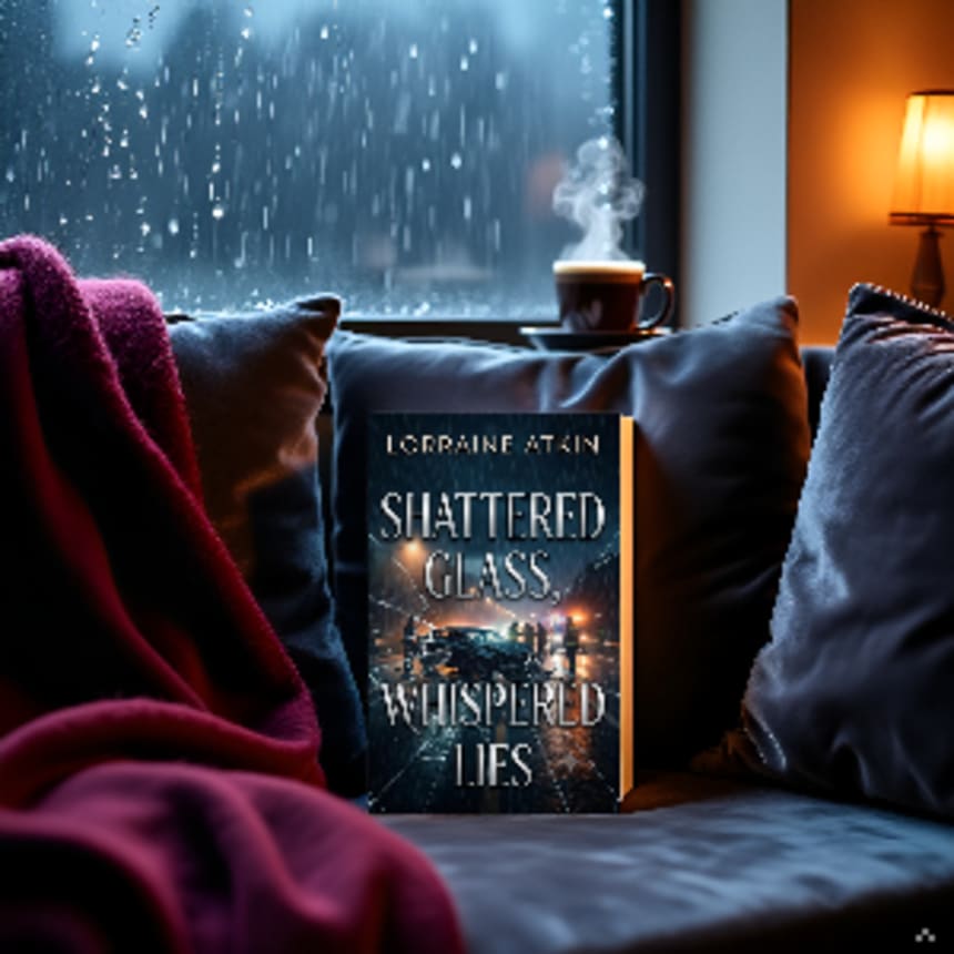 , Shattered Glass, Whispered Lies   (Paperback) by lorraine atkin