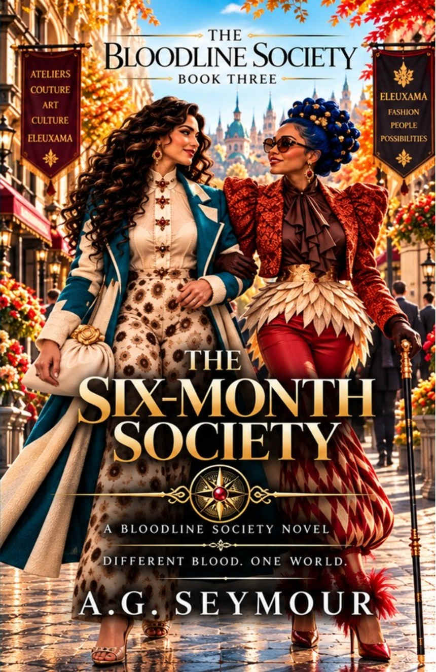The Six-Month Society : The Bloodline Society Novel by Anjanette G. Seymour