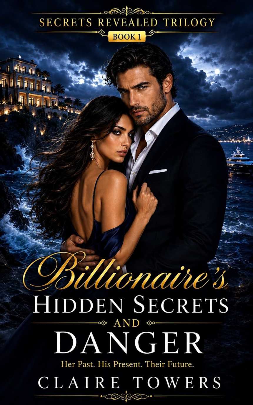 Billionaire’s Hidden Secrets and Danger: A Protective Hero Childhood Crush Hidden Identity Romance Suspense (Secrets Revealed Trilogy Book 1) by Claire Towers