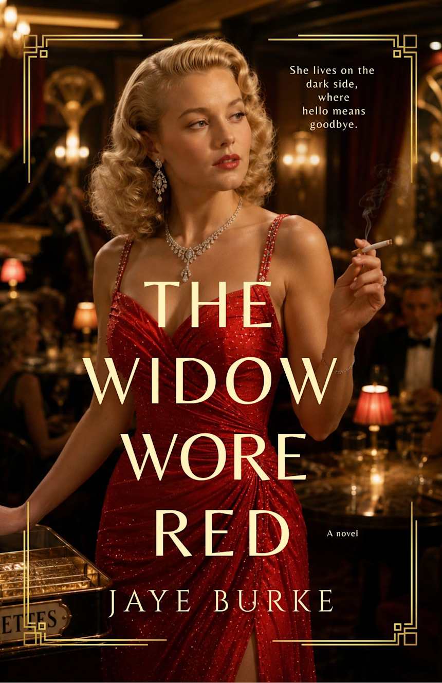 The Widow Wore Red by Jaye Burke