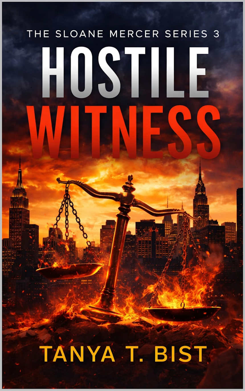 Hostile Witness: Justice arrived. But not alone. (The Sloane Mercer Series Book 3) by Tanya T. Bist