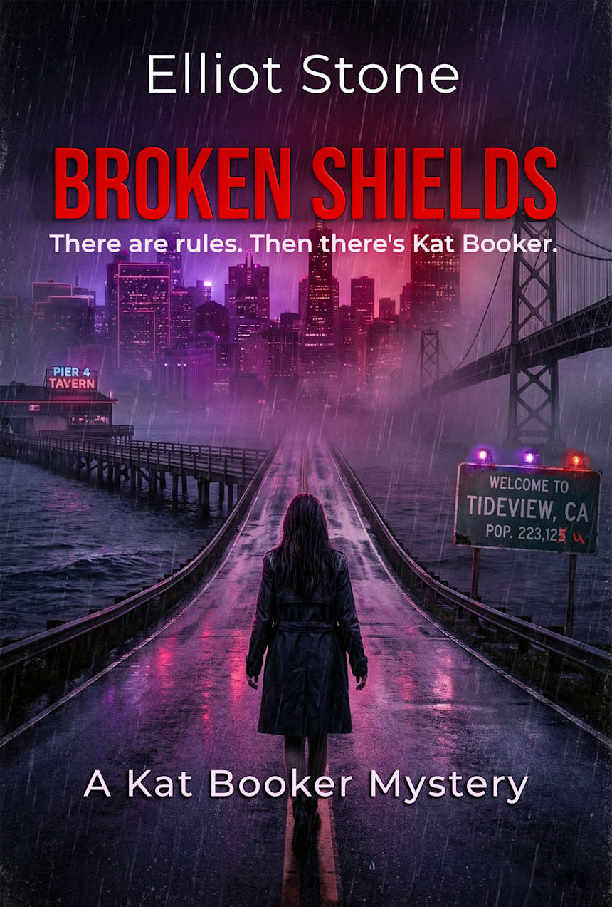 Broken Shields: A Kat Booker Mystery by Elliot Stone