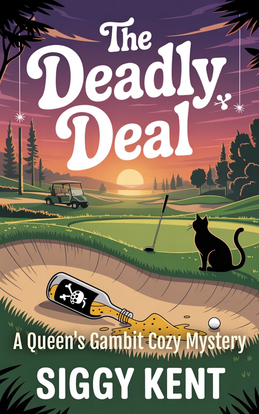 The Deadly Deal: A Humorous Senior Sleuth Cozy Mystery (Queen’s Gambit Mysteries Book 2) by Siggy Kent