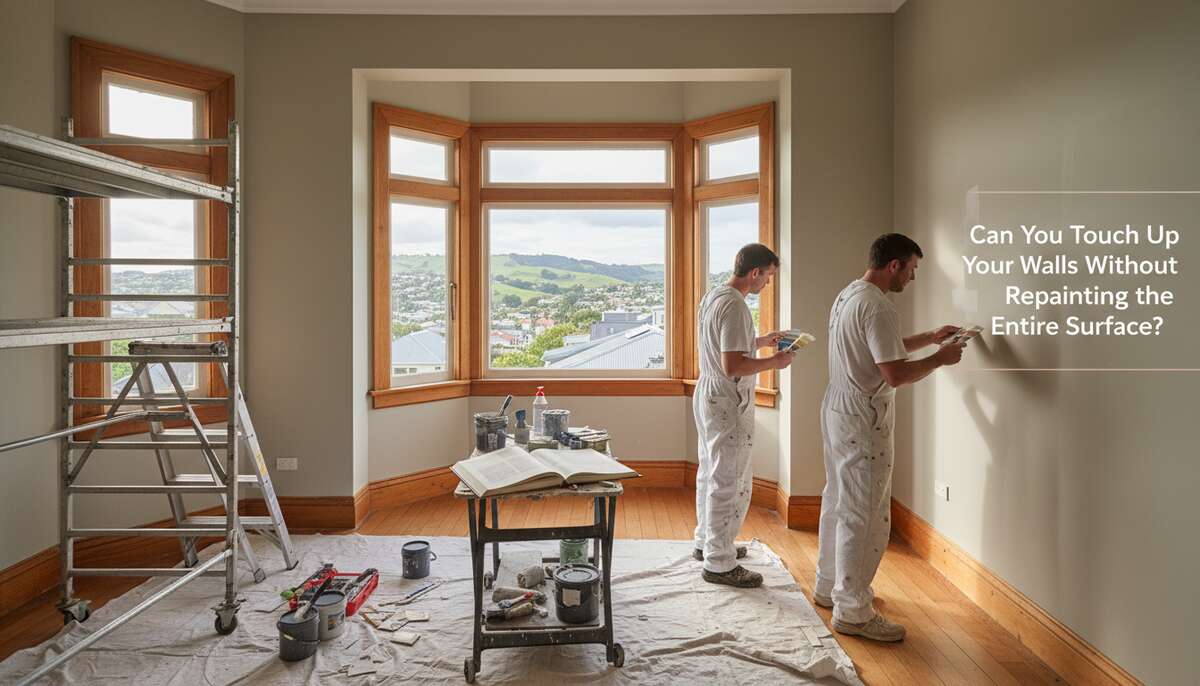Can You Touch Up Your Walls Without Repainting the Entire Surface?