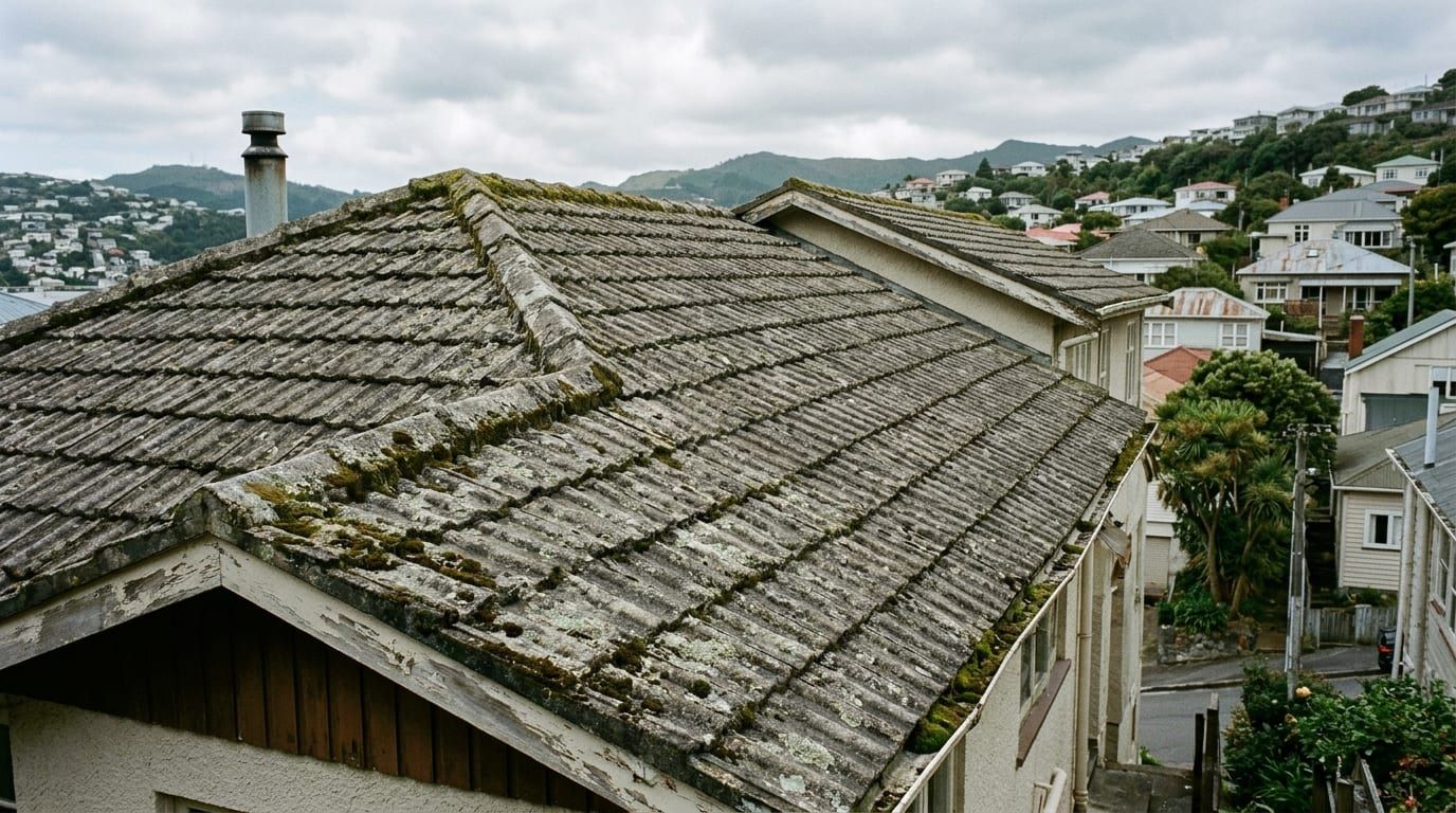 Is an old concrete tile roof worth restoring and painting?